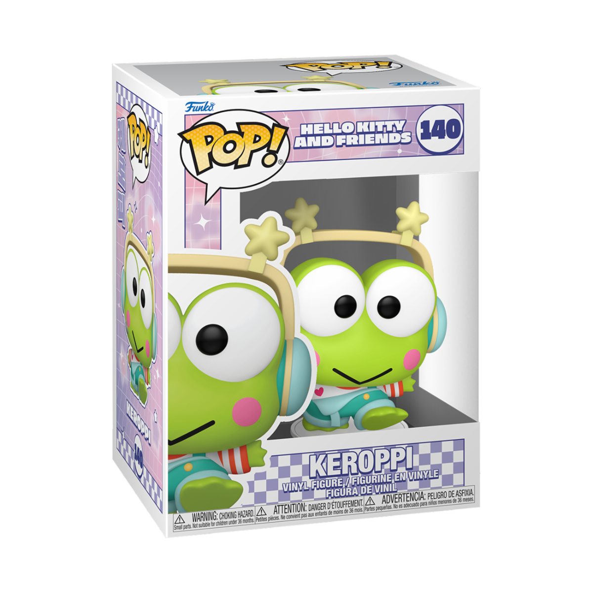 HELLO KITTY S8 - POP FUNKO VINYL FIGURE 140 KEROPPI (K-POP) 9CM