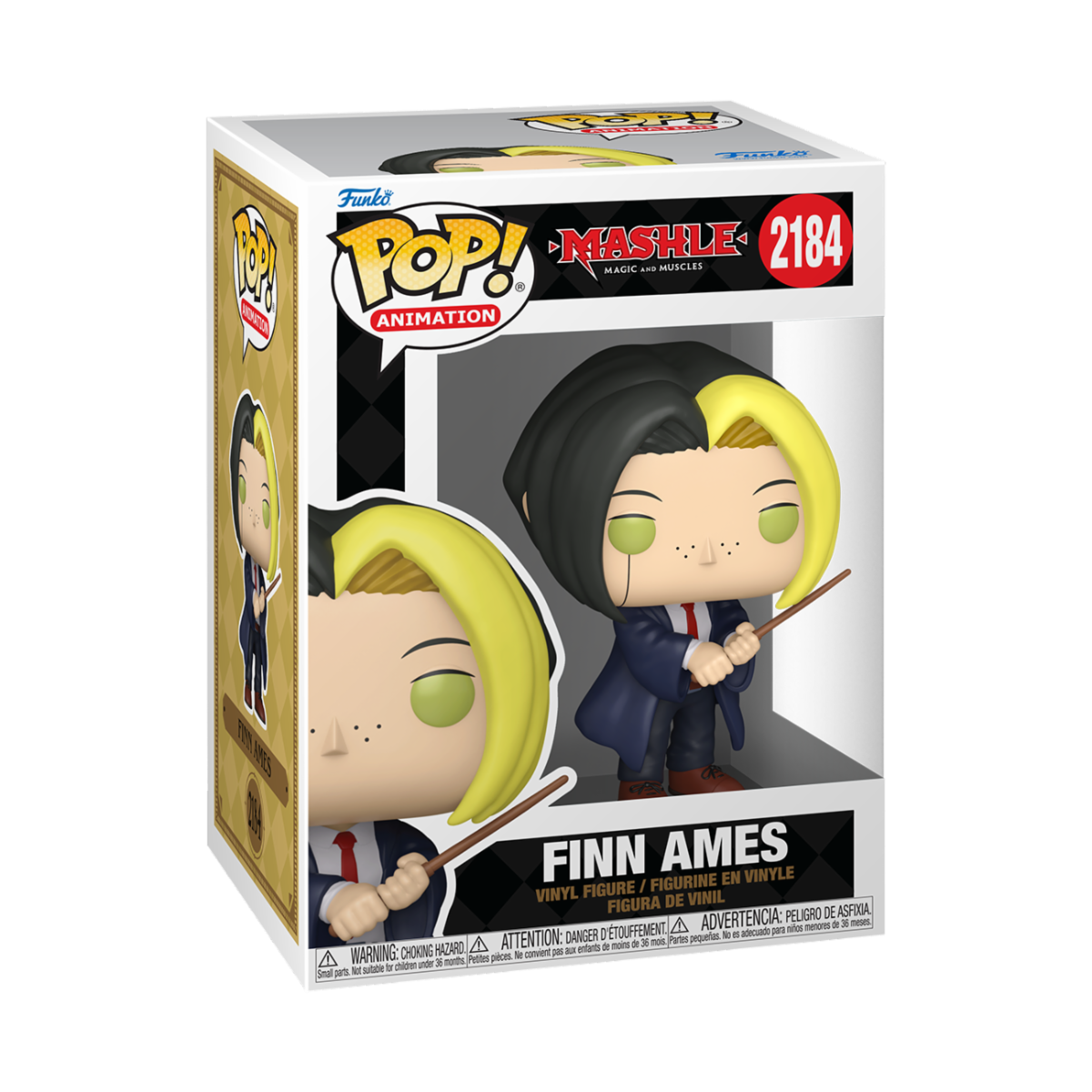 MASHLE S1 - POP FUNKO VINYL FIGURE 2184 FINN AMES 9CM