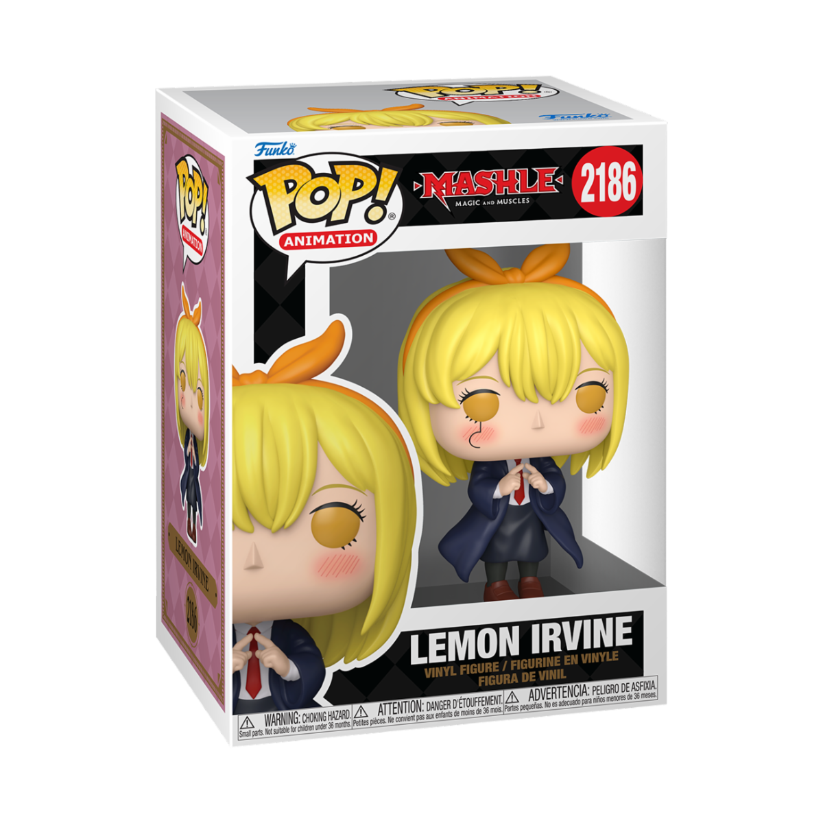MASHLE S1 - POP FUNKO VINYL FIGURE 2186 LEMON IRVINE 9CM