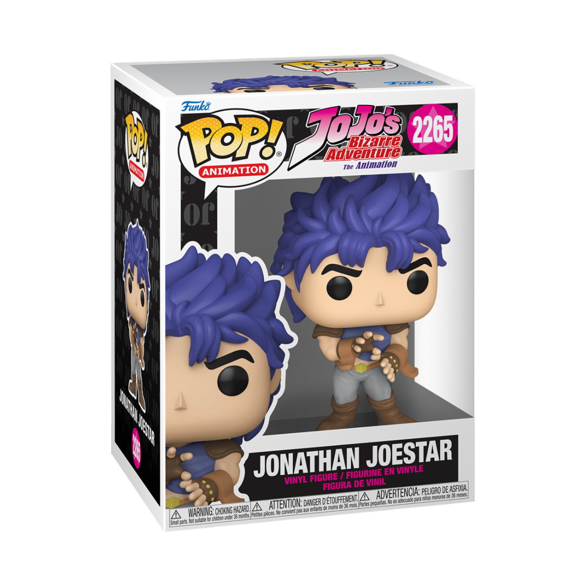 JOJO'S BIZARRE ADVENTURE S2 - POP FUNKO VINYL FIGURE 2265 JONATHAN JOESTAR 9CM
