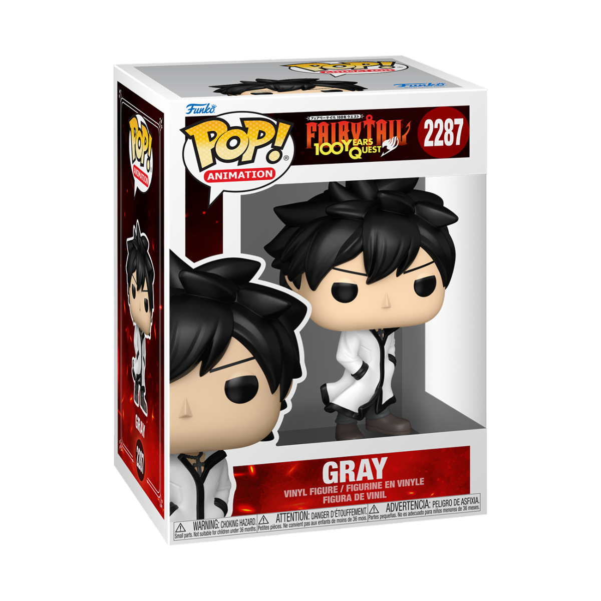 FAIRY TAIL S5 - POP FUNKO VINYL FIGURE 2287 GRAY REGULAR 9CM