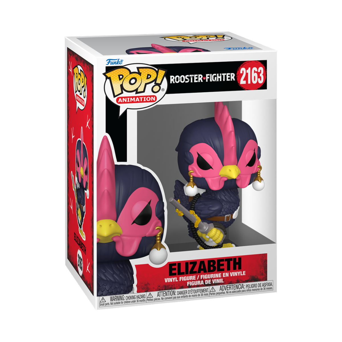 ROOSTER FIGHTER - POP FUNKO VINYL FIGURE 2163 ELIZABETH 9CM