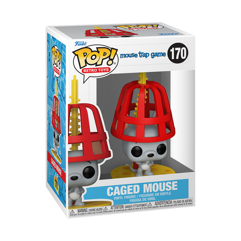 MOUSE TRAP S1 - POP FUNKO VINYL FIGURE 170 CAGED MOUSE 9CM