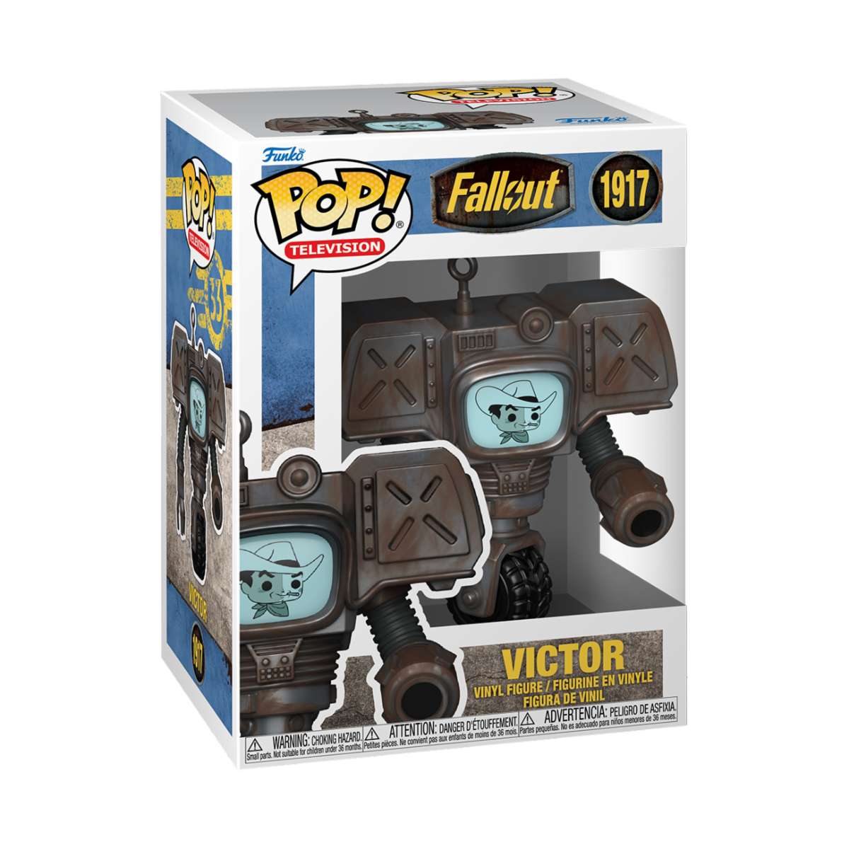 FALLOUT (TV SHOW) S2 - POP FUNKO VINYL FIGURE 1917 VICTOR 9CM