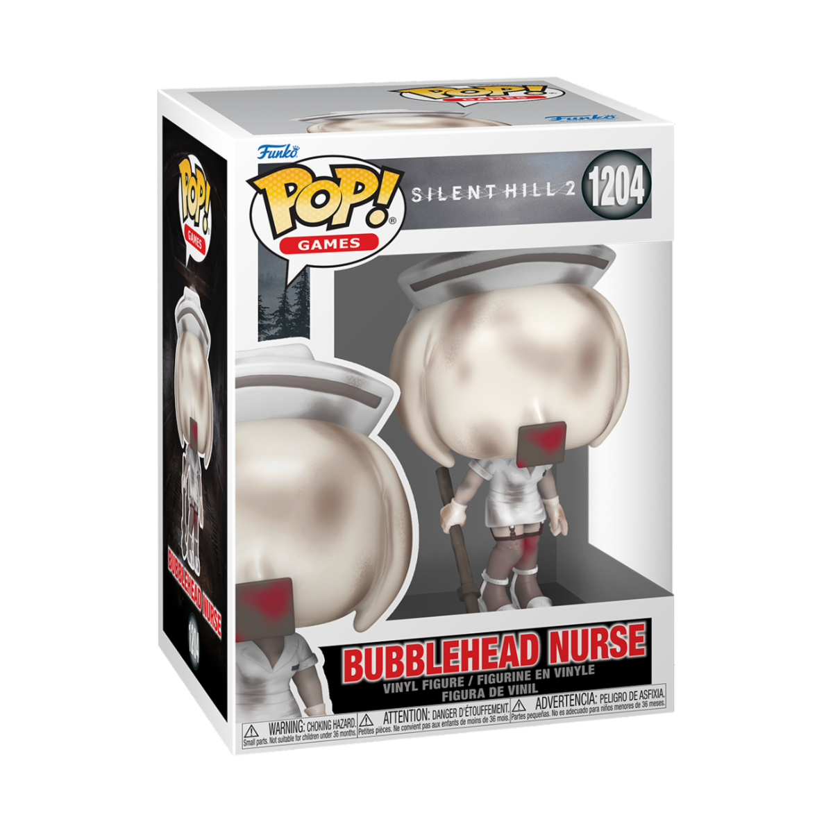 SILENT HILL S1 - POP FUNKO VINYL FIGURE 1204 BUBBLE HEAD NURSE 9CM