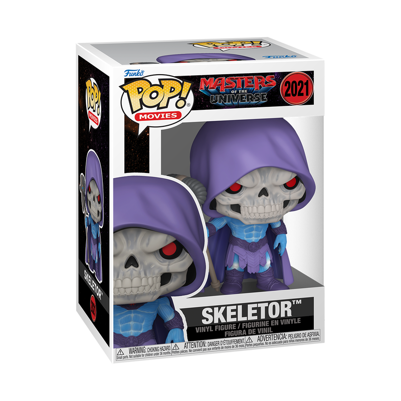 MASTERS OF THE UNIVERSE - POP FUNKO VINYL FIGURE 2021 SKELETOR (MOVIE 2026) 9CM