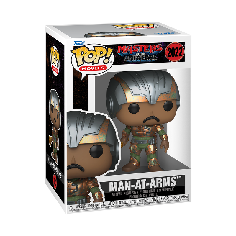 MASTERS OF THE UNIVERSE - POP FUNKO VINYL FIGURE 2022 MAN-AT-ARMS (MOVIE 2026) 9CM