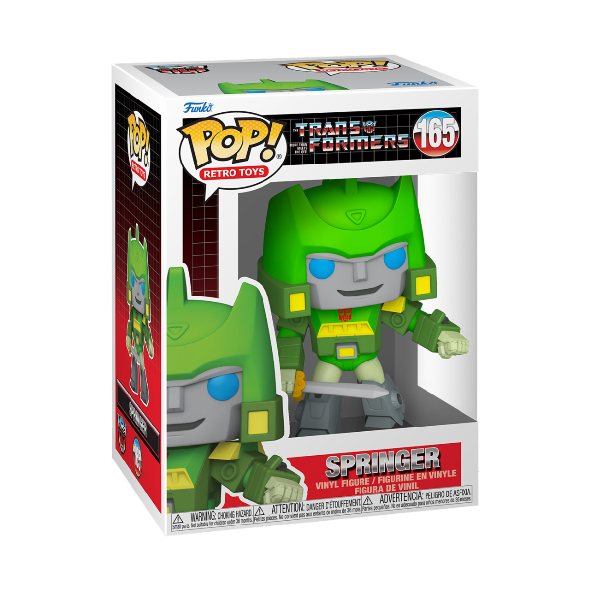 TRANSFORMERS - POP FUNKO VINYL FIGURE 165 SPRINGER 9CM