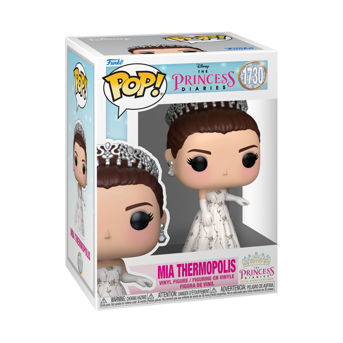 THE PRINCESS DIARIES - POP FUNKO VINYL FIGURE 1730 MIA THERMOPOLIS 9CM