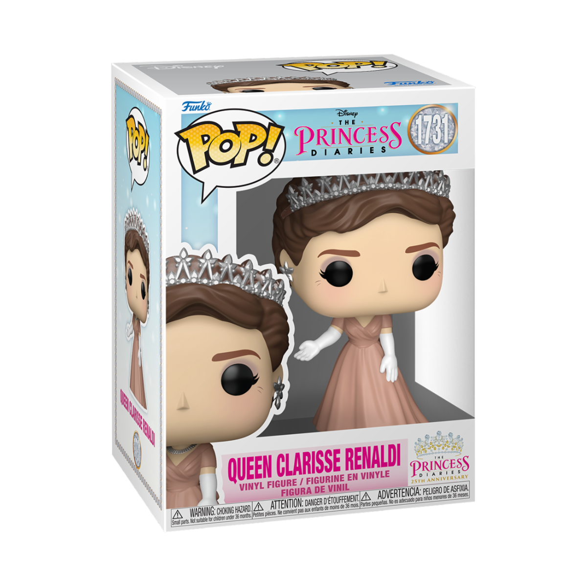 THE PRINCESS DIARIES - POP FUNKO VINYL FIGURE 1731 QUEEN CLARISSE RENALDI 9CM