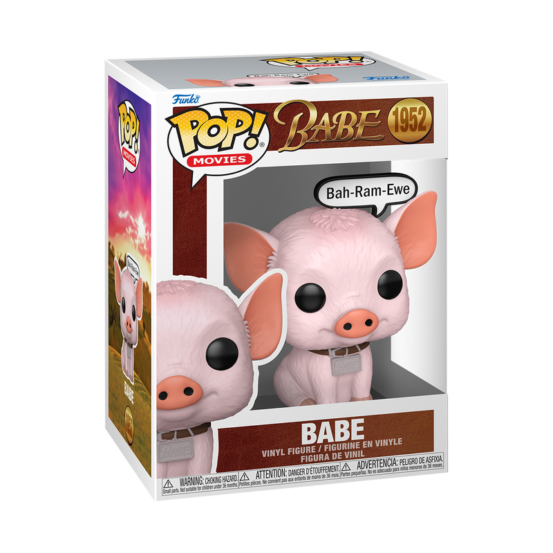 BABE - POP FUNKO SAYING VINYL FIGURE 19525 BABE THE PIG 9CM