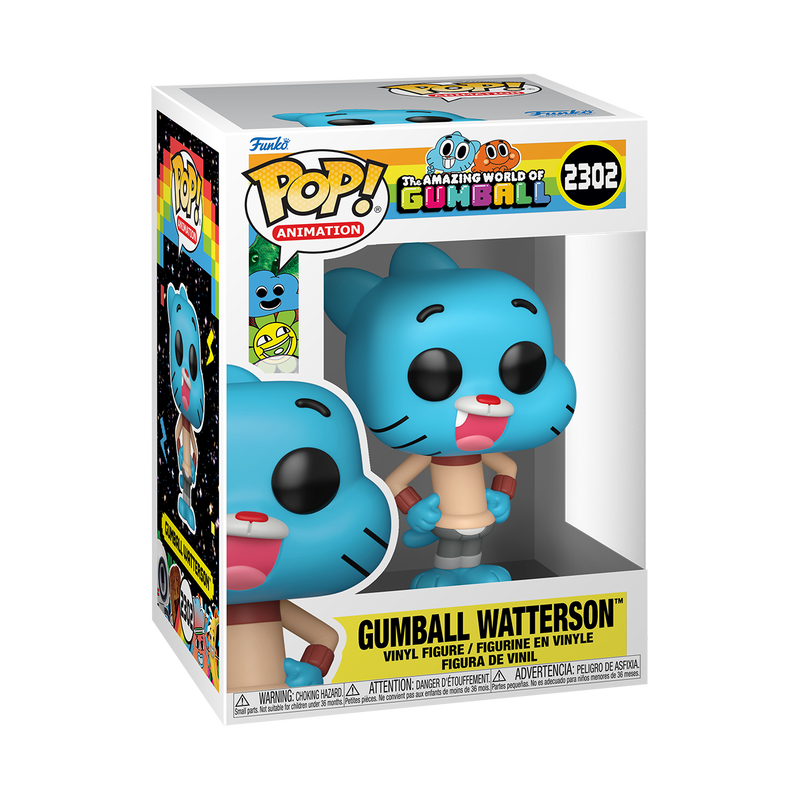 THE AMAZING WORLD OF GUMBALL - POP FUNKO VINYL FIGURE 2302 GUMBALL WATTERSON 9CM