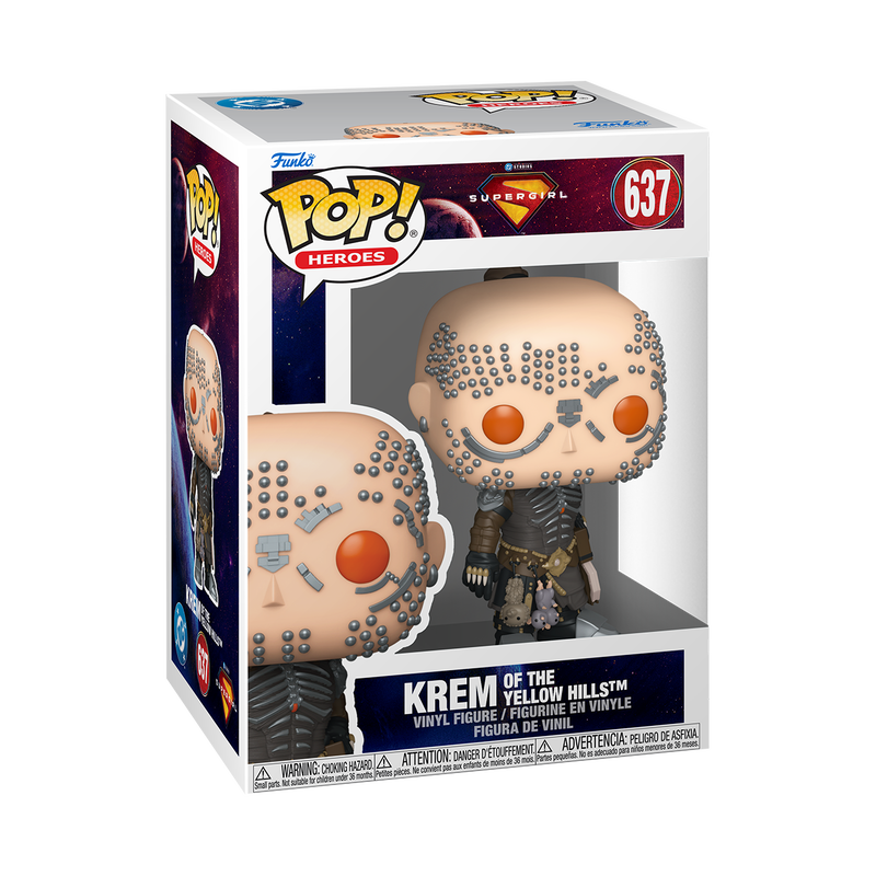 SUPERGIRL (2026) - POP FUNKO VINYL FIGURE 637 KREM OF THE YELLOW HILLS 9CM