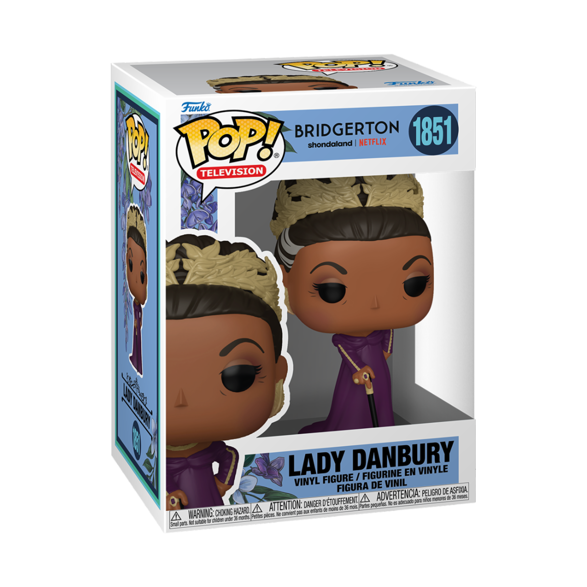 BRIDGERTON - POP FUNKO VINYL FIGURE 1851 LADY DANBURY 9CM