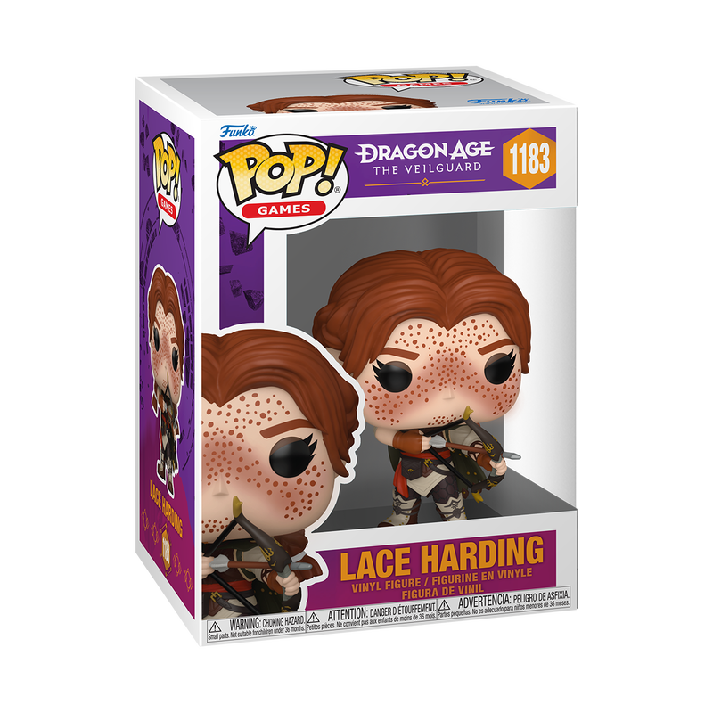 DRAGON AGE: THE VEILGUARD - POP FUNKO VINYL FIGURE 1183 LACE HARDING 9CM