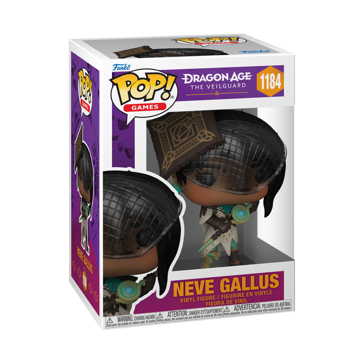 DRAGON AGE: THE VEILGUARD - POP FUNKO VINYL FIGURE 1184 NEVE 9CM