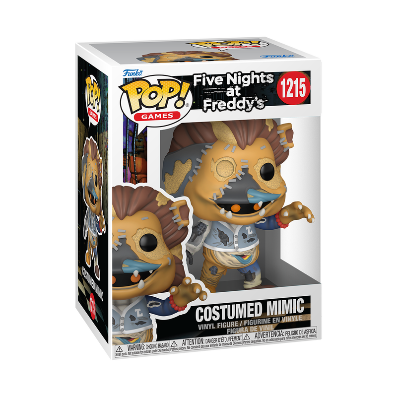 FIVE NIGHTS AT FREDDY'S S10 - POP FUNKO VINYL FIGURE 1215 COSTUMED MIMIC 9CM