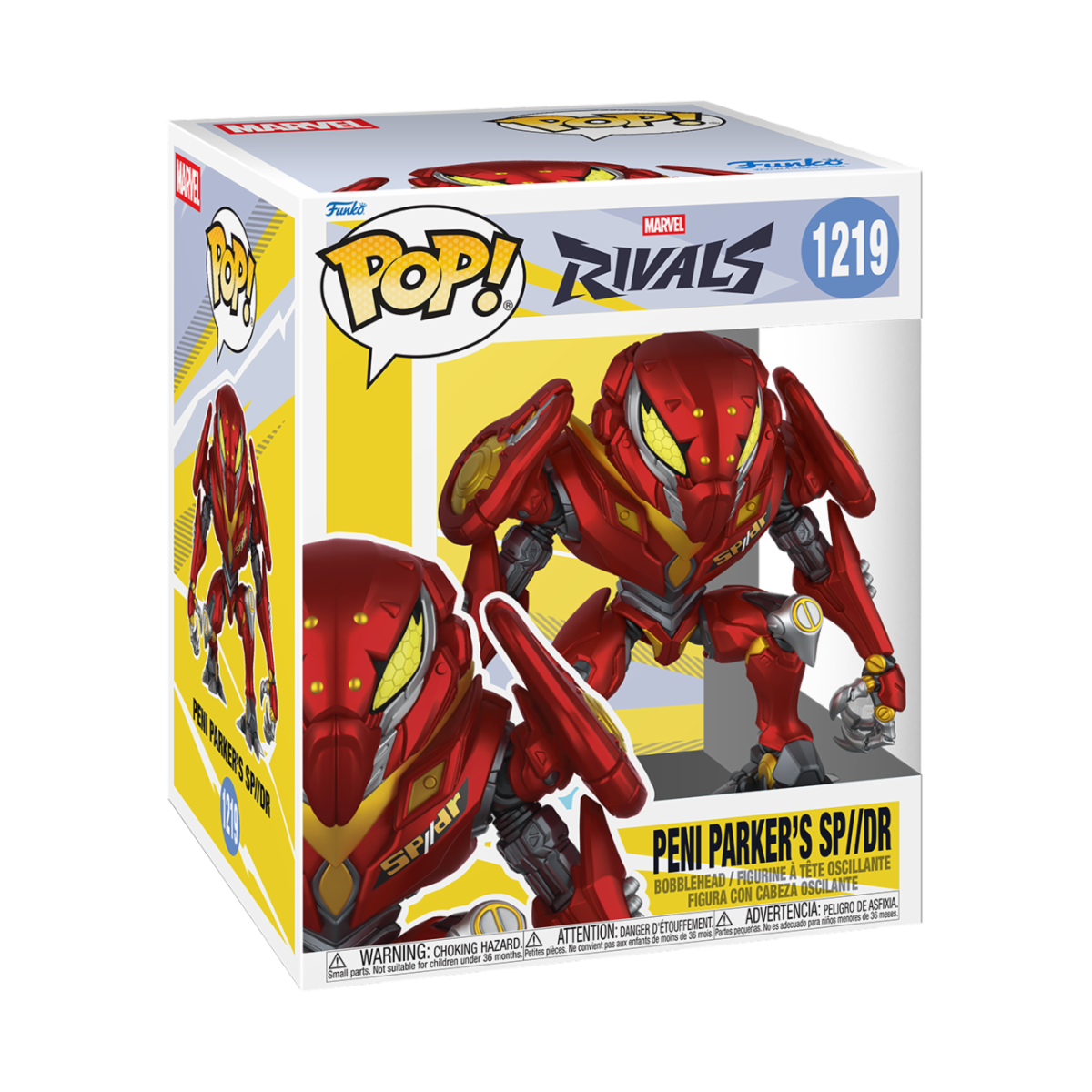 MARVEL RIVALS S3 - POP FUNKO SUPER VINYL FIGURE 1219 PENI PARKER'S SP//DR 15CM