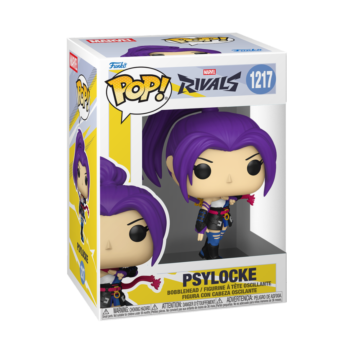 MARVEL RIVALS S3 - POP FUNKO VINYL FIGURE 1217 PSYLOCKE 9CM