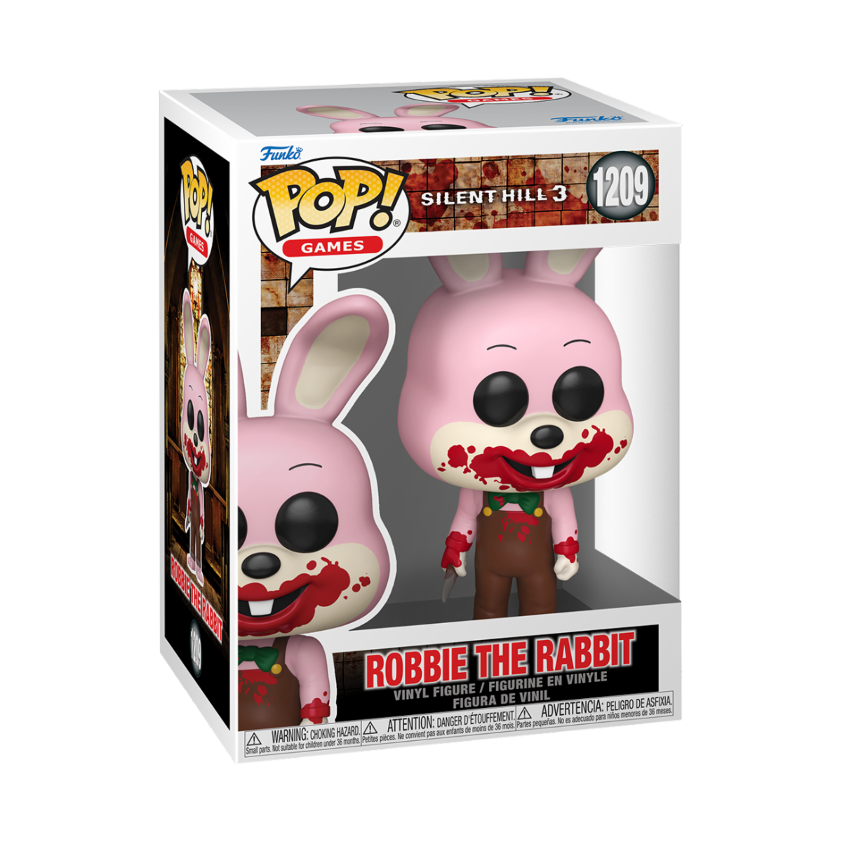SILENT HILL S1 - POP FUNKO VINYL FIGURE 1209 ROBBIE THE RABBIT 9CM