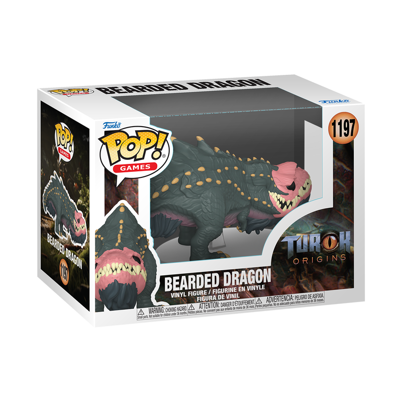 TUROK - POP FUNKO VINYL FIGURE 1197 BEARDED DRAGON 9CM
