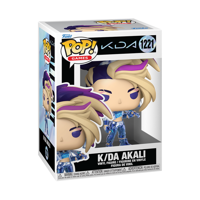 LEAGUE OF LEGENDS S5 - POP FUNKO VINYL FIGURE 1221 K/DA AKALI 9CM