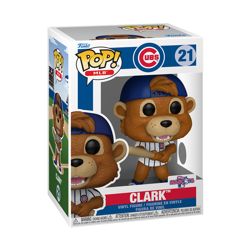 MLB MASCOTS S2 - POP FUNKO VINYL FIGURE 21 CLARK 9CM