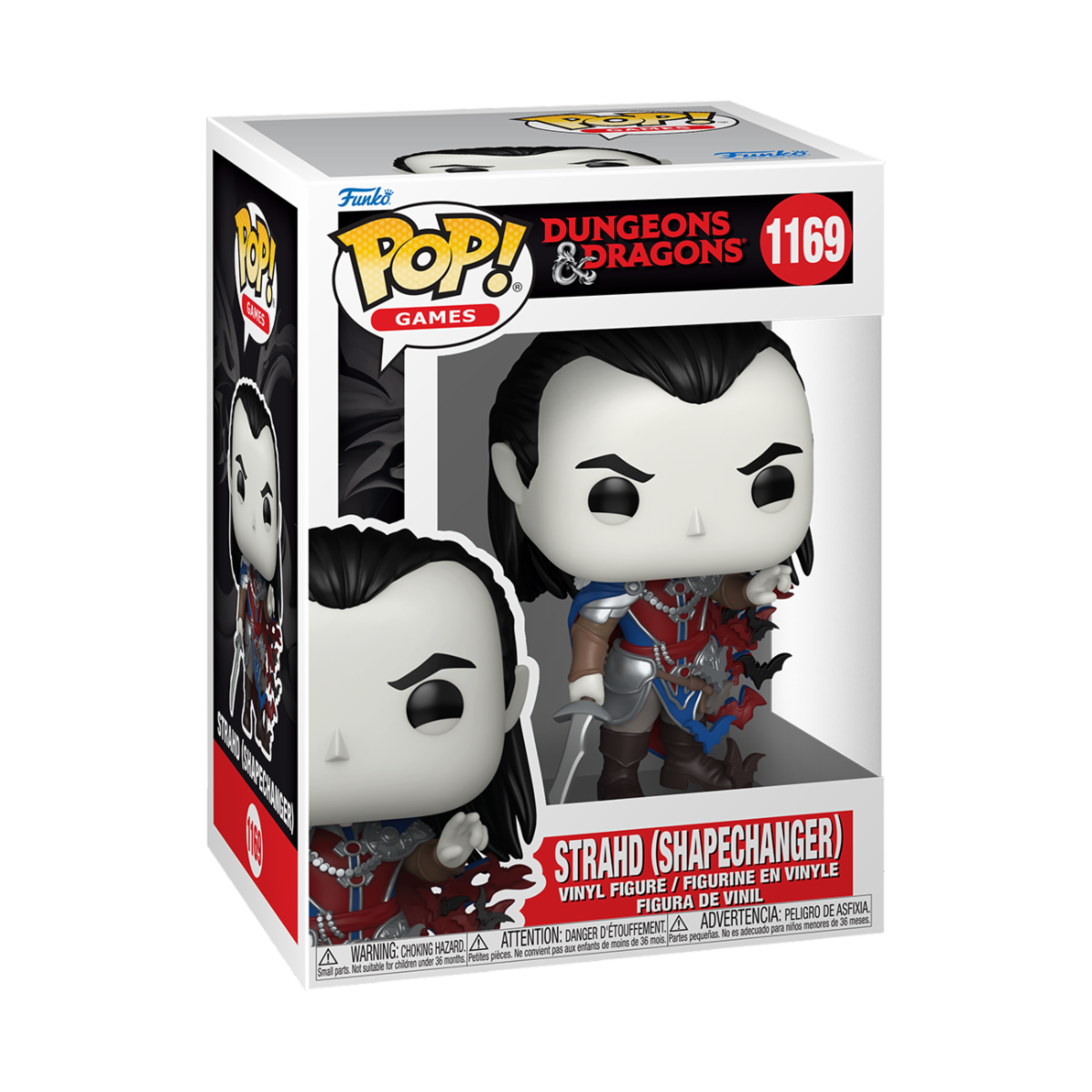 DUNGEONS & DRAGONS S3 - POP FUNKO VINYL FIGURE 1169 STRAHD (SHAPECHANGER) 9CM