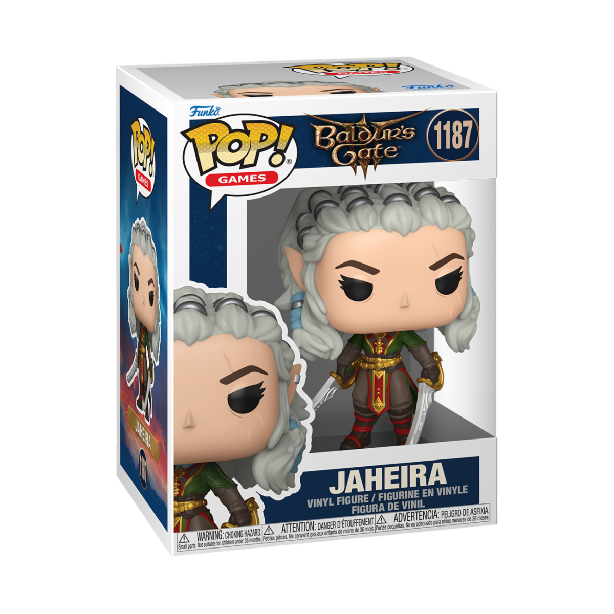BALDUR'S GATE 3 S3 - POP FUNKO VINYL FIGURE 1187 JAHEIRA 9CM