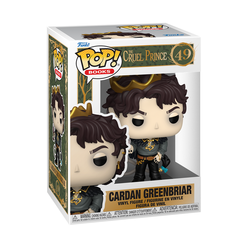 THE FOLK OF THE AIR - POP FUNKO VINYL FIGURE 49 CARDAN GREENBRIAR (THE CRUEL PRINCE) 9CM