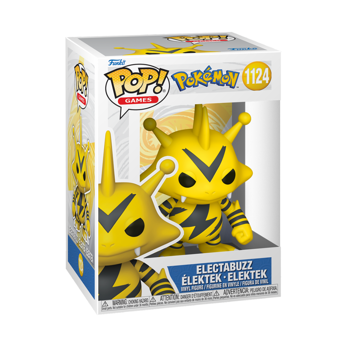 POKEMON - POP FUNKO VINYL FIGURE 1124 ELECTABUZZ 9CM