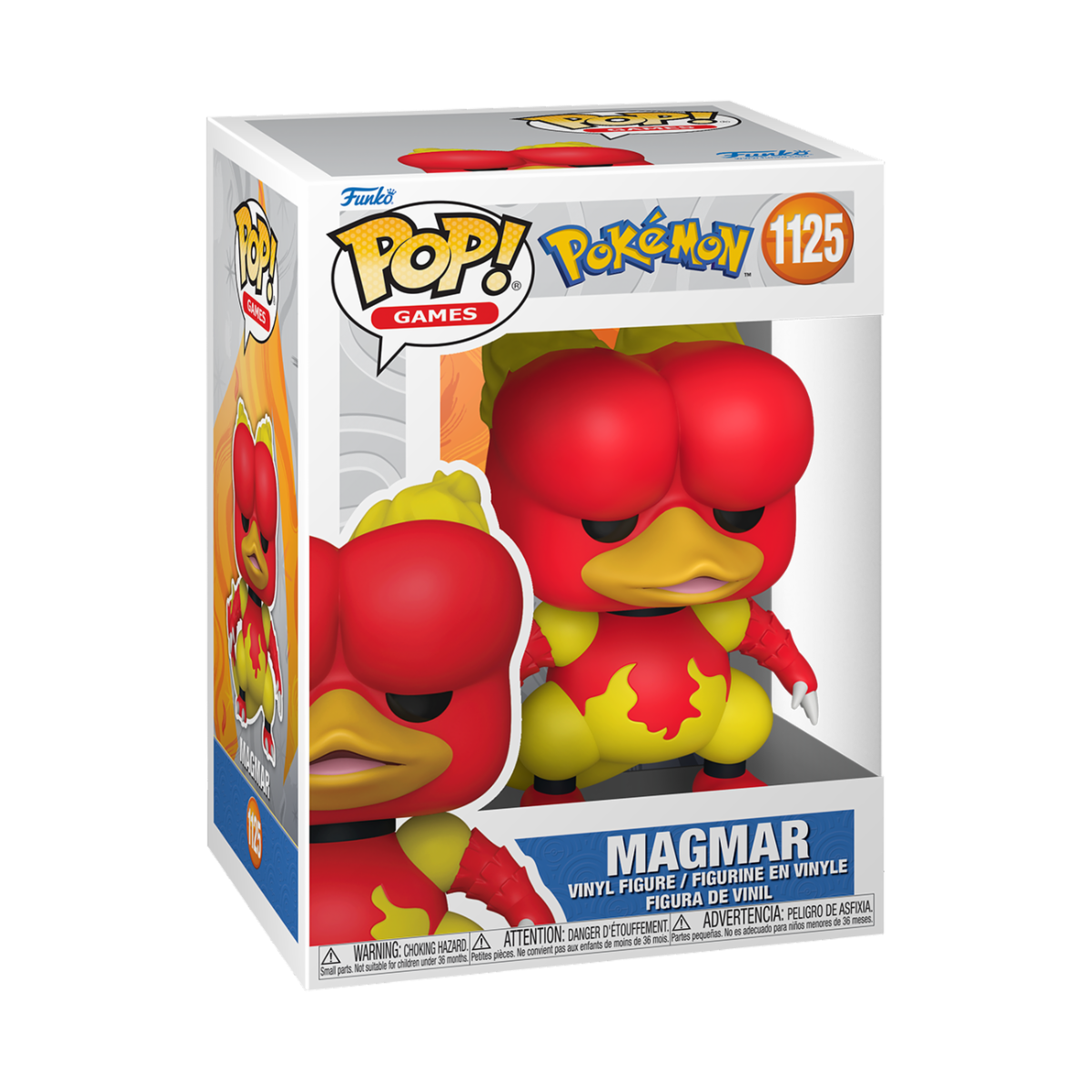 POKEMON - POP FUNKO VINYL FIGURE 1125 MAGMAR 9CM