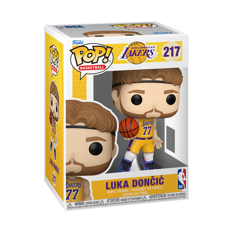 NBA S17 - POP FUNKO VINYL FIGURE 217 LUKA DONCIC (LOS ANGELES LAKERS) 9CM