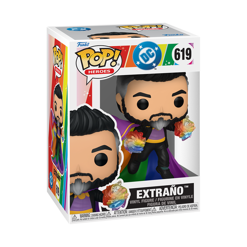 DC COMICS: PRIDE 2026 - POP FUNKO VINYL FIGURE 619 EXTRANO 9CM