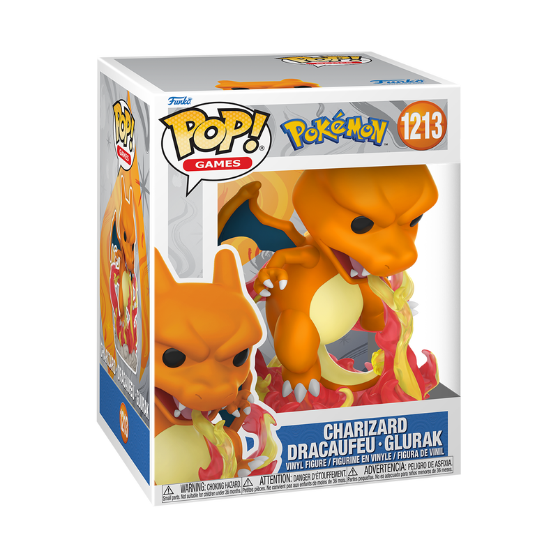 POKEMON S24 - POP FUNKO PREMIUM VINYL FIGURE 1213 CHARIZARD 9CM