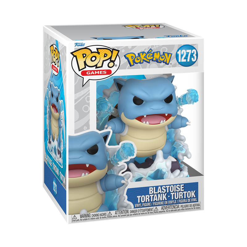 POKEMON S25 - POP FUNKO PREMIUM VINYL FIGURE 1273 BLASTOISE 9CM