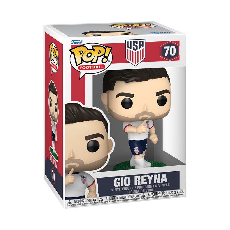 WORLD CUP 2026 - USA - POP FUNKO VINYL FIGURE 70 GIO REYNA 9CM