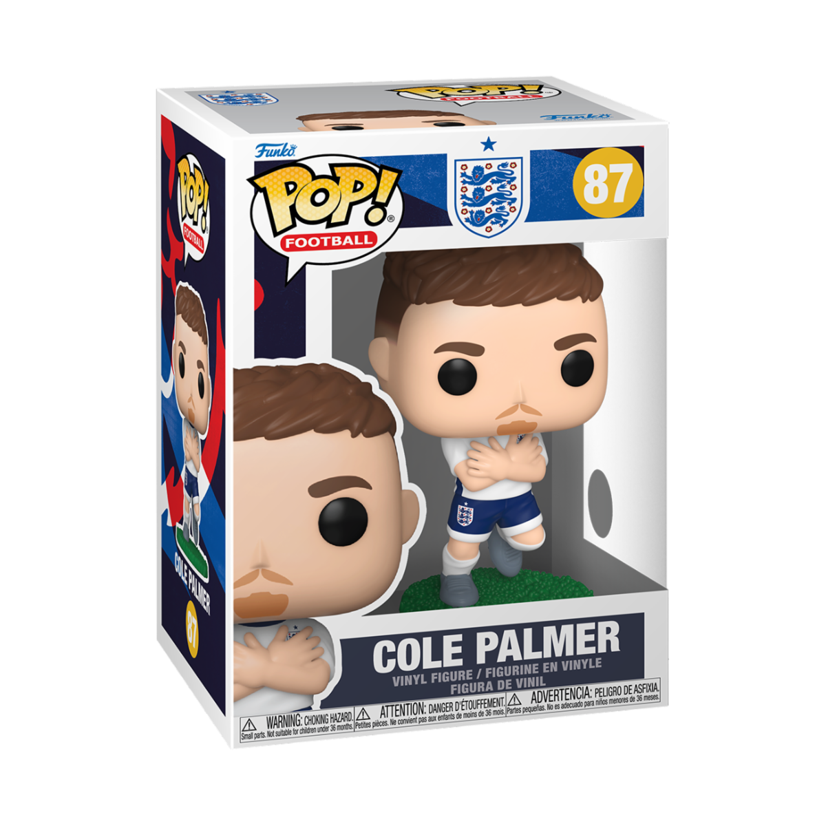 WORLD CUP 2026 - ENGLAND - POP FUNKO VINYL FIGURE 87 COLE PALMER 9CM