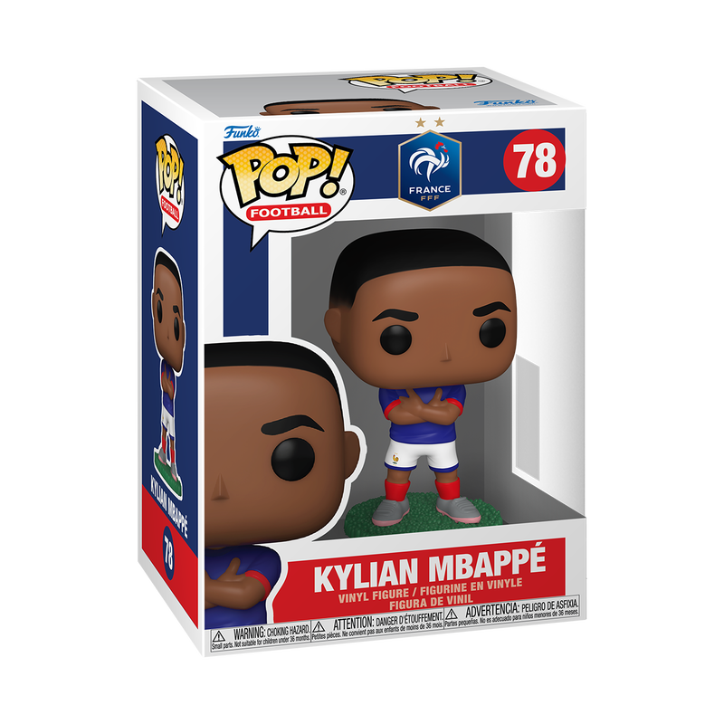 WORLD CUP 2026 - FRANCE - POP FUNKO VINYL FIGURE 78 KYLIAN MBAPPÉ 9CM