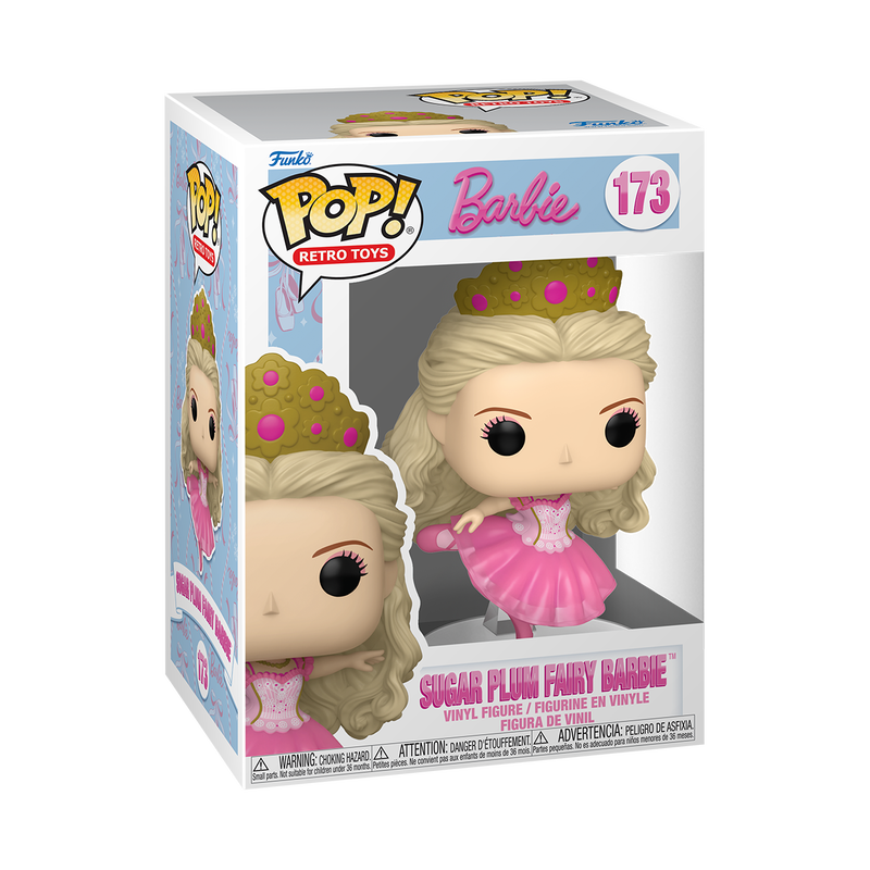 BARBIE IN THE NUTCRACKER - POP FUNKO VINYL FIGURE 173 SUGAR PLUM FAIRY BARBIE (ARABESQUE) 9CM