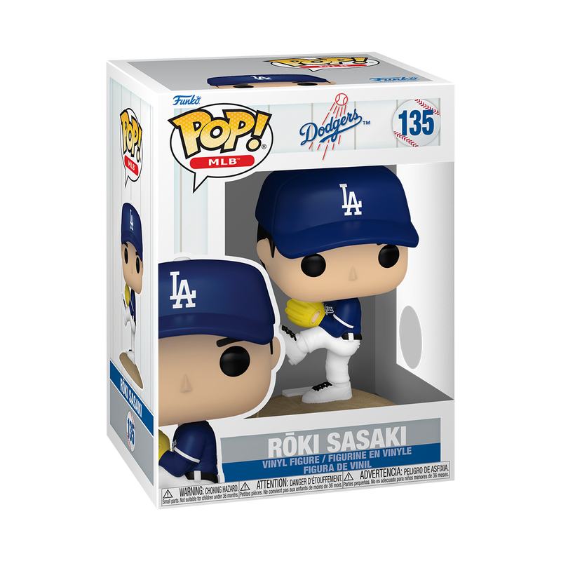 MLB S16 - POP FUNKO VINYL FIGURE 135 ROKI SASAKI 9CM