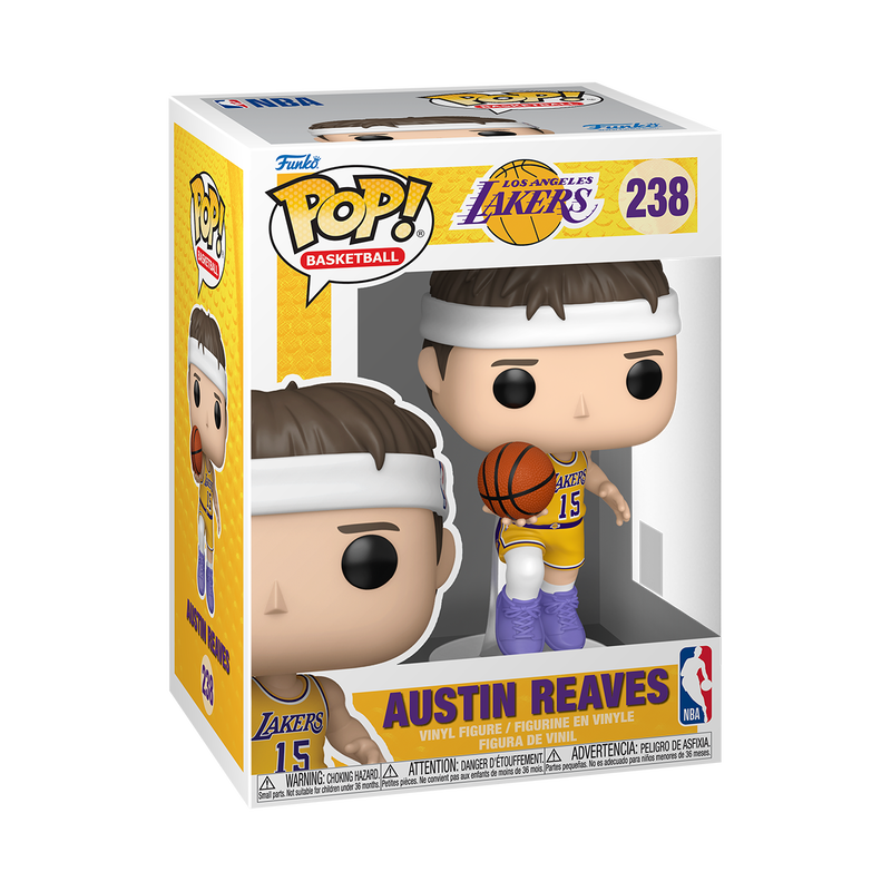 NBA S19 - POP FUNKO VINYL FIGURE 238 AUSTIN REAVES (YELLOW ICON EDITION JERSEY) 9CM