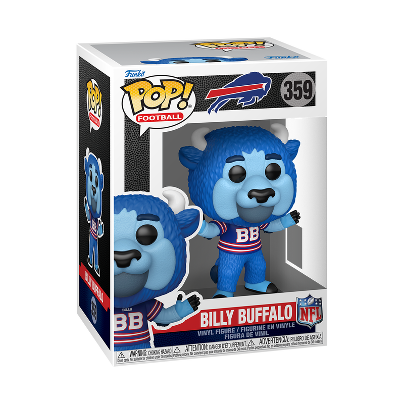 NFL MASCOTS S2 - POP FUNKO VINYL FIGURE 359 BILLY BUFFALO 9CM