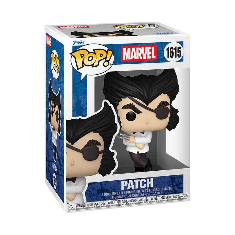 MARVEL PATCH & MR. FIXIT - POP FUNKO VINYL FIGURE 1615 PATCH 9CM