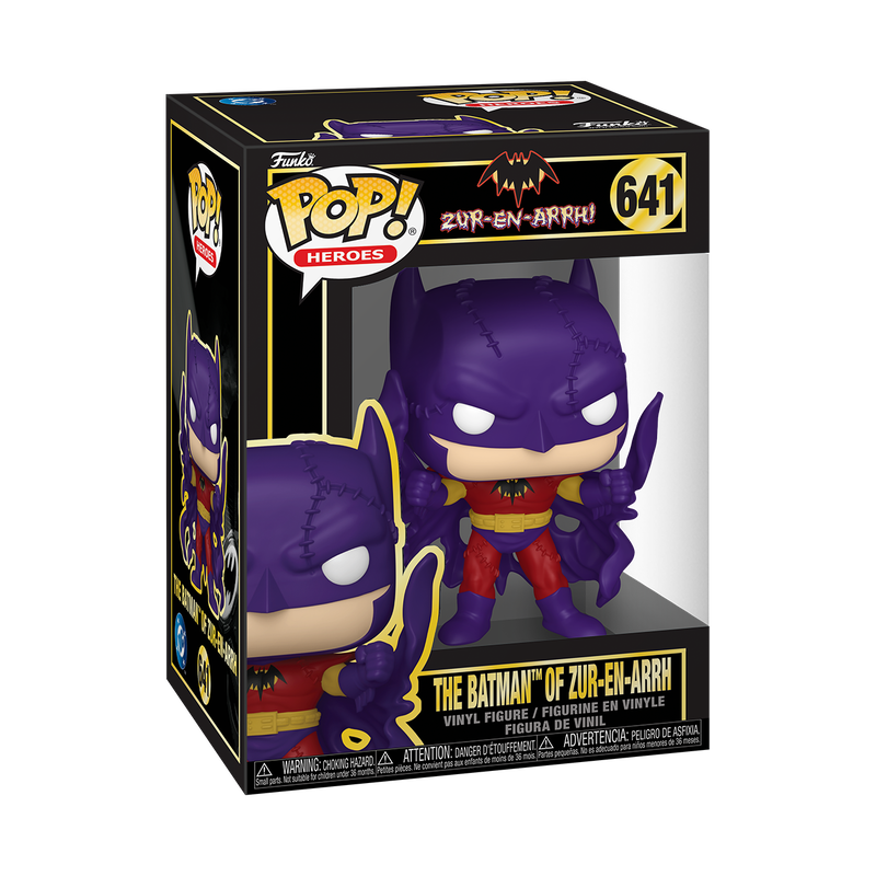 DC THROUGH THE YEARS S2 - POP FUNKO VINYL FIGURE 641 THE BATMAN ZUR-EN-ARRH 9CM