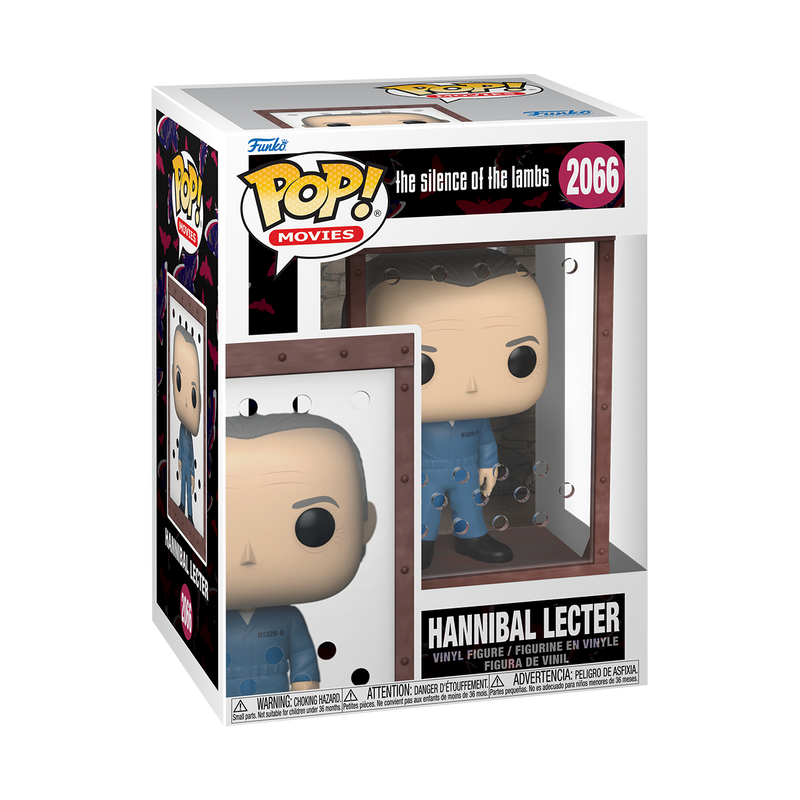 THE SILENCE OF THE LAMBS - POP FUNKO VINYL FIGURE 2066 HANNIBAL LECTER 9CM