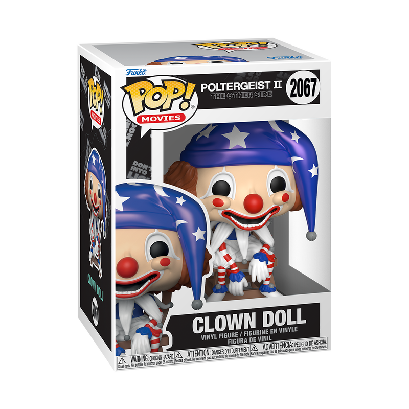 POLTERGEIST II - POP FUNKO VINYL FIGURE 2067 CLOWN DOLL 9CM