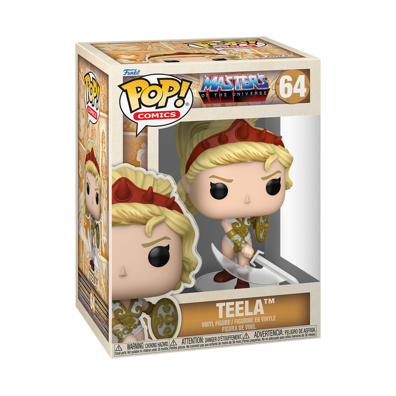 MASTERS OF THE UNIVERSE - POP FUNKO VINYL FIGURE 64 TEELA (VINTAGE) 9CM
