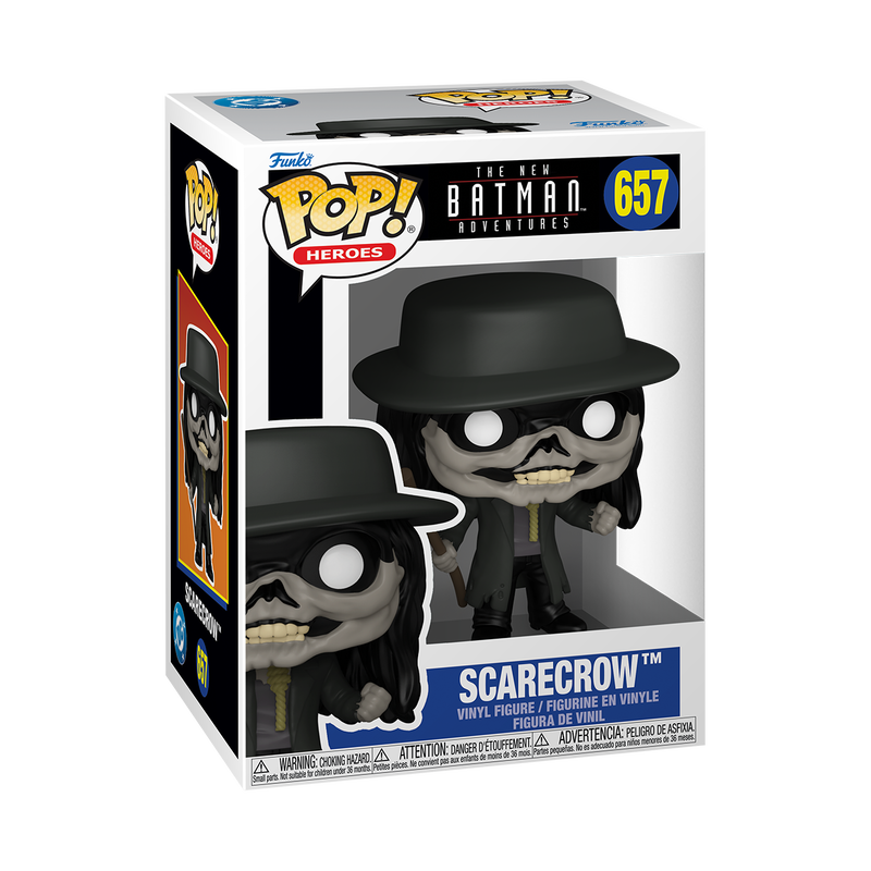 THE NEW BATMAN ADVENTURES - POP FUNKO VINYL FIGURE 657 SCARECROW 9CM