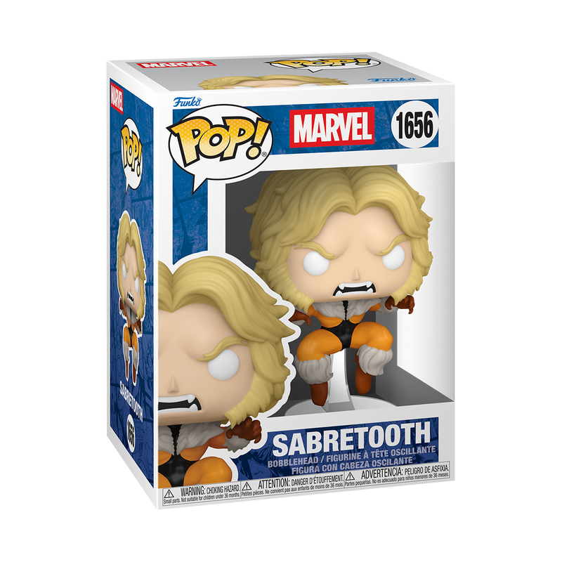 MARVEL - POP FUNKO VINYL FIGURE 1656 SABRETOOTH (WEAPON X PROGRAM) 9CM
